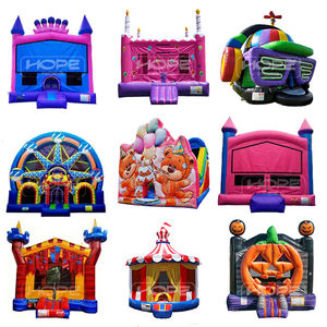 Tobogán acuático flotante inflable comercial Ocean Wave PVC niños Casa de rebote castillo hinchable para el Hogar Escuela Alquiler de fiesta al aire libre - Product Image 5