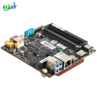 ELSKY Mini PC Intel NUC8U 8ème génération Core I3/i5/i7 Affichage 4K Double stockage MSATA/SATA DDR4 64 Go de RAM Utilisation de bureau