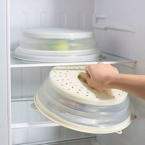 Kitchen Household Supplies-Collapsible Microwave Cover for Food Splatter Shield Cooking Tool - Product Image 4