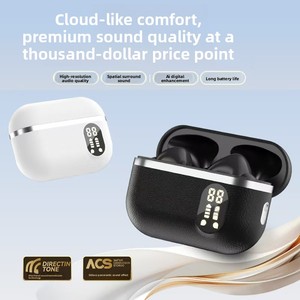 Écouteurs sans fil BT intra-auriculaires avec affichage numérique, longue autonomie, suppression intelligente du bruit, son de haute qualité, vente en gros d'usine - Product Image 5