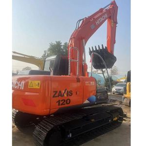 90% เครื่องขุด ZX120ฮิตาชิ12ตันมือสองจากญี่ปุ่นส่วนประกอบหลักรวมเครื่องยนต์และปั๊ม - Product Image 1