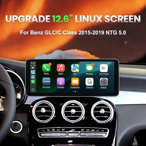 Rhythm 12.6 Inch Full Wrap Edge Linux Screen For Mercedes Benz GLC / C-Class 2015-2019 NTG 5 Seamless Fit Original Car Interior - Product Image 3