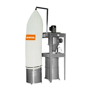 Industrial 5000W central cyclone dust collector with drum