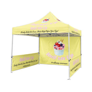 Đồ họa tùy chỉnh gian hàng thực phẩm lều bạt ngoài trời mạnh mẽ dễ dàng lên gazebo thời tiết cho chợ - Product Image 4