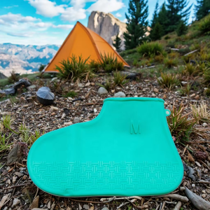 1 + cặp + tái sử dụng + Silicone + mưa + bánh Ngoài Trời + không thấm nước + giày + Bao gồm + không trượt + mưa + khởi động + overshoes + cho + Cắm trại + mưa + ngày - Product Image 4