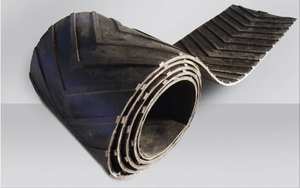 24mpa nastro trasportatore a parete laterale in gomma a V chiuso Chevron di alta qualità 4 + 2 spessore - Product Image 5