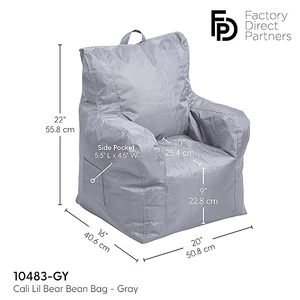 Nhà Máy Trực Tiếp Đối Tác Bé Ngồi Lười Biếng Sofa Trẻ Em Ghế Bành Túi Ghế Bao Gồm Chỉ - Product Image 3