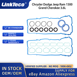 Kit de juntas de cubierta de válvula Linkteco para Chrysler <span class=keywords><strong>Dodge</strong></span> Jeep Ram 1500 Grand Cherokee 3.6L 2010-<span class=keywords><strong>2016</strong></span> VS50805R 5184331AC 5184562AC - Product Image 2
