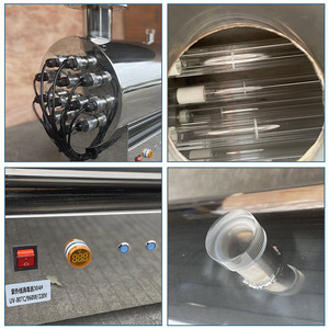 Thép không gỉ tinh khiết hệ thống xử lý nước UV khử trùng đèn lọc nước thân thiện với môi hồ bơi công cụ Phụ kiện hồ bơi nhà - Product Image 6