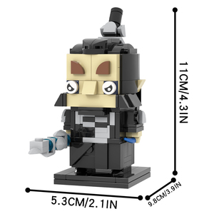 MOC briques MOC7390 <span class=keywords><strong>207</strong></span> pièces Shen Gong léopard Juguetes enfants bricolage blocs de construction éducatifs Anime enfants jouets - Product Image 3