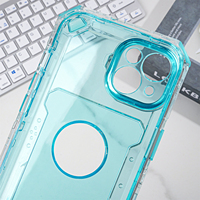 Coque antichoc transparente TPU + PC pour téléphone portable Forros avec protection arrière complète pour iphone 16 15 14 Fundas Carcasas Para Celulares
