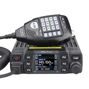 AnyTone AT-778UV II 25W Alta potência Walkie Talkie Dual Band 136-174MHz/400-490MHz HAM Rádio Móvel