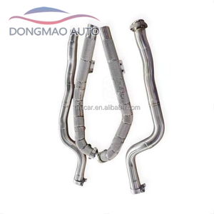 Geeignet für Mercedes Benz <span class=keywords><strong>E63</strong></span> 6.2L <span class=keywords><strong>M156</strong></span> W212 2007-2012 Hochleistungs-Edelstahl-Auspuffrohr - Product Image 5
