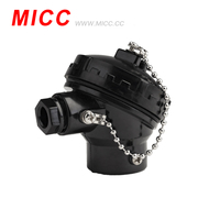 MICC KNE Alloy-Aluminium Thermowell Thermocouple Junction Head Tahan Suhu Tinggi IP67 Tahan Air Kelas Akurasi 1 OEM