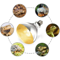 Lampe à vapeur de mercure de qualité supérieure pour reptiles 80W 100W 125W 160W UVA UVB Ampoule chauffante tout-en-un pour dragon barbu, tortue, E27