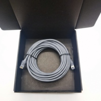 Cable Starlink Cat5e V3 de 23M/75FT, Kit Gen3 con Cubierta de PVC, Conectores RJ45, Conductor de Cobre Desnudo, Accesorios para Internet Satelital