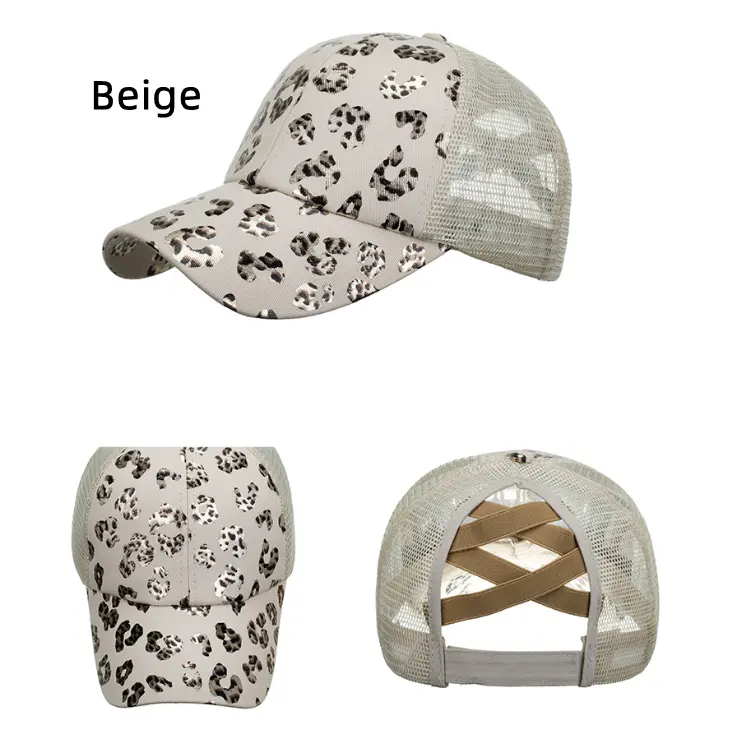 Bán Sỉ Mũ Criss-cross Lưới Trucker Độc Đáo Cho Nam Và Nữ Mũ Bóng Chày Cotton Gorras