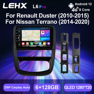 Lecteur DVD de voiture Android 12 2 DIN LEHX pour Renault <span class=keywords><strong>Duster</strong></span> 1 <span class=keywords><strong>2010</strong></span>-2015, Carplay, navigation GPS, <span class=keywords><strong>autoradio</strong></span> stéréo - Product Image 2