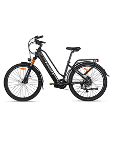 Vélo électrique à moteur, longue autonomie, pour les trajets urbains, expédié depuis un entrepôt en Angleterre. - Product Image 4