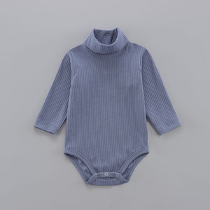 Mameluco de Bebé Unisex 100% Algodón, para Otoño, Invierno y Primavera, con Botones Traseros y Cuello Alto, para <span class=keywords><strong>Recién</strong></span> Nacidos - Product Image 2