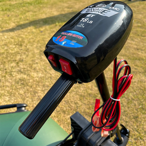 18LBS 12V 2 KM/H <span class=keywords><strong>Moteur</strong></span> Hors-Bord pour Kayak Canoë <span class=keywords><strong>Moteur</strong></span> Électrique Léger pour Bateau - Product Image 2