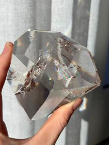 Wholesale High Quality Natural Rainbow Smoky Clear Quartz Free Form Healing <b>Stone</b> Crystal Craft for Decoration - Product Image 3