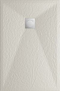 China BMC Bandeja de <span class=keywords><strong>ducha</strong></span> Fabricante Resina Piedra negra Efecto de textura BMC Base de <span class=keywords><strong>ducha</strong></span> Bandeja de <span class=keywords><strong>ducha</strong></span> de superficie sólida - Product Image 2