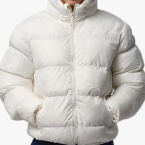 Veste matelassée légère imperméable à capuche pour homme, taille plus, fermeture éclair courte, pliable, en <span class=keywords><strong>duvet</strong></span> de plumes - Product Image 2