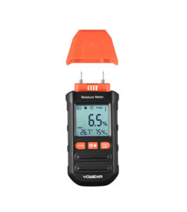 Yowexa YW-212 Alta Precisão Madeira Umidade <span class=keywords><strong>Tester</strong></span> Higrômetro Timber Damp Detector Árvore Densidade Digital Madeira Umidade Medidor - Product Image 5