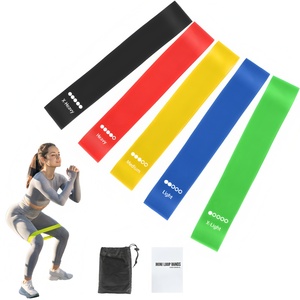 Fascia di resistenza Mini Loop in lattice di alta qualità e fasce per <span class=keywords><strong>esercizi</strong></span> Squat per l'allenamento della forza muscolare glutea da uomo e da <span class=keywords><strong>donna</strong></span> - Product Image 3