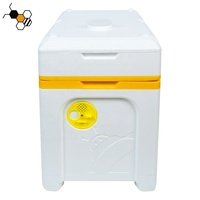 Ruche Langstroth isolée pour l'élevage des reines, en mousse, en plastique blanc, boîte de reproduction en polystyrène expansé (EPS) pour l'apiculture