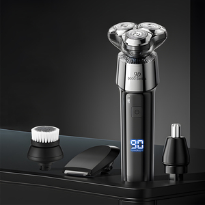Hot Rotary Men's Triple Blade Shaver Waterproof and Rechargeable With <b>USB</b> Charging for Face Body Bikini Areas Shaver - Product Image 4