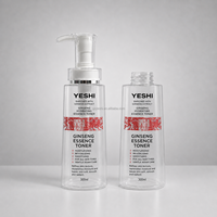 Bouteilles de luxe de 300 ml avec pompe conique pour shampoing, gel douche, savon liquide pour les mains, emballages cosmétiques vides en PET