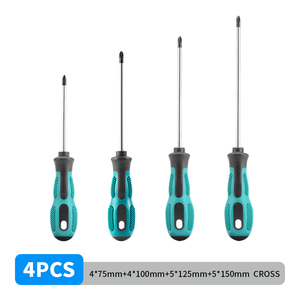 4Pcs Công Cụ Phần Cứng Chéo Thẳng Tuốc Nơ Vít Thiết Lập Từ Đa Năng Của Nhãn Hiệu Tuốc Nơ Vít Với Chống Trượt Xử Lý - Product Image 6