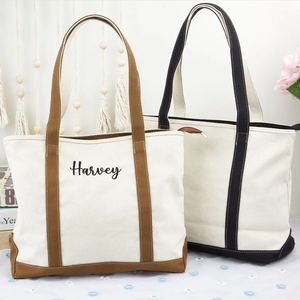 Chất Lượng Cao 600D Oxford Vải Dưới Tùy Chỉnh Thêm Lớn Bông Vải Tote Túi Mua Sắm Với Logo In Ấn - Product Image 3