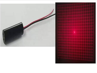 Module de diode laser rouge haute puissance 12x30mm 638nm 100mW de haute qualité, motif de grille 20x20, haute précision, état neuf, DC3V, garantie 1 an