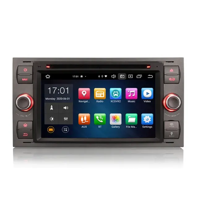 Erisin ES8166F 7 "Android 10.0 DSP CarPlay GPS TPMS DAB 4G Máy Nghe Radio Cho Xe Ford Fusion Mondeo fiesta