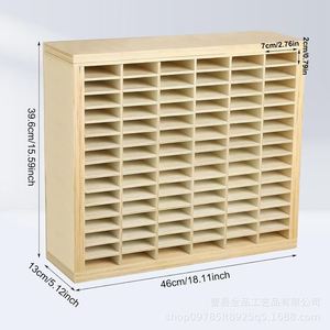 Tùy biến thiết kế chữ viết tay trẻ em gỗ tùy chỉnh hiển thị bút đứng chủ cho bàn - Product Image 6