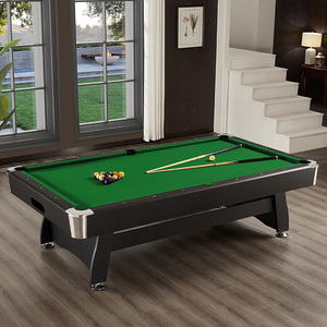 Table de <span class=keywords><strong>billard</strong></span> classique de petite taille prête à être expédiée, design simple, 6 pieds, 3 en 1, avec retour automatique des billes - Product Image 6