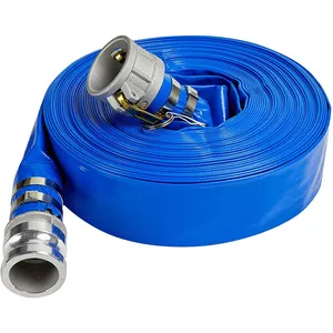 irrigation PVC lay flat hose for high pressure long life