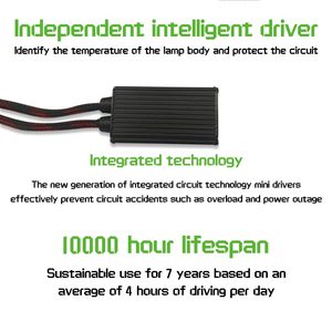 Ventilateur silencieux haute vitesse 110W 10000Lm 6000K 12-24V 9005 K5 Phares LED pour climats chauds et conduites en flotte dans les déserts tropicaux - Product Image 4