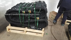 Ban Karet Skid Steer Merek YIKANG Baru untuk 863 943 953 Mustang 2066 2070 2074 2076 Pemuat Ban Bersertifikat ISO9001 - Product Image 4