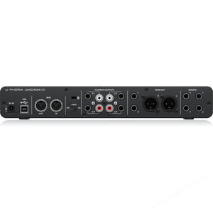 Behringer UMC204HD Audiophile 2x4, 24-Bit/192 kHz USB Audio/MIDI <strong>Interface</strong> with Midas Mic Preamplifiers - Product Image 3