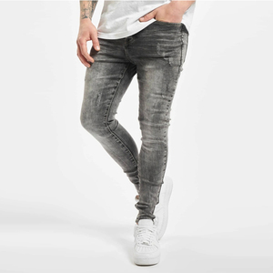 Elegante Antique Wash Stretch Mens Barato Super Skinny Fit <span class=keywords><strong>Denim</strong></span> <span class=keywords><strong>Jeans</strong></span>