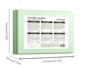 Nouveauté : Coffret de <span class=keywords><strong>Soins</strong></span> Visage Naturels Hydratant, Réparateur et Éclaircissant à la Centella pour la Peau - Product Image 6
