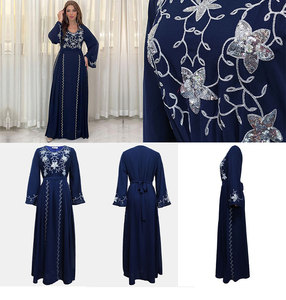 Robe musulmane élégante et confortable pour femme, idéale pour les soirées et dîners, collection 2026, vente en gros - Product Image 3