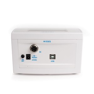 เครื่องวัดค่าการนำไฟฟ้า HANNA HI5421 พร้อมหน้าจอสีและหัววัดสำหรับการทดสอบน้ำในห้องปฏิบัติการ - Product Image 5