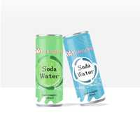 Eau pétillante aromatisée au citron vert sans sucre 330ml Zero Guilt OEM ODM disponible avec des saveurs personnalisables