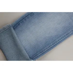 Warp slub chất lượng tốt ánh sáng trọng lượng Stretch denim vải cho nam giới jeans cho mùa hè jeans
