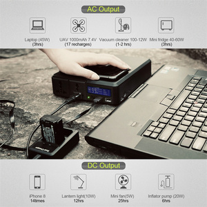 ALLPOWERS Power Bank 100V 120V 220V 230V Power Bank 154Wh/41600mAh Chargeur pour téléphones portables/ordinateurs portables/drones/appareils photo/téléviseurs/projecteurs - Product Image 5